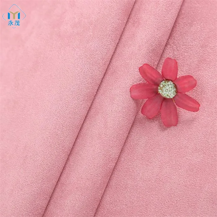 huzhou new fashion polyester spandex scuba suede fabric