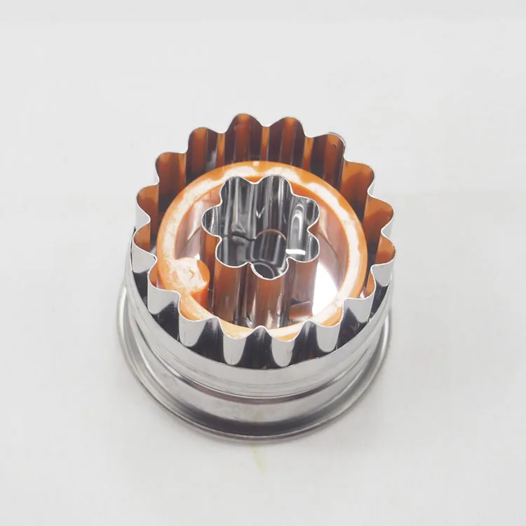 
Stainless steel flower cake mold biscuit cake mold sandwich cream cake mold 