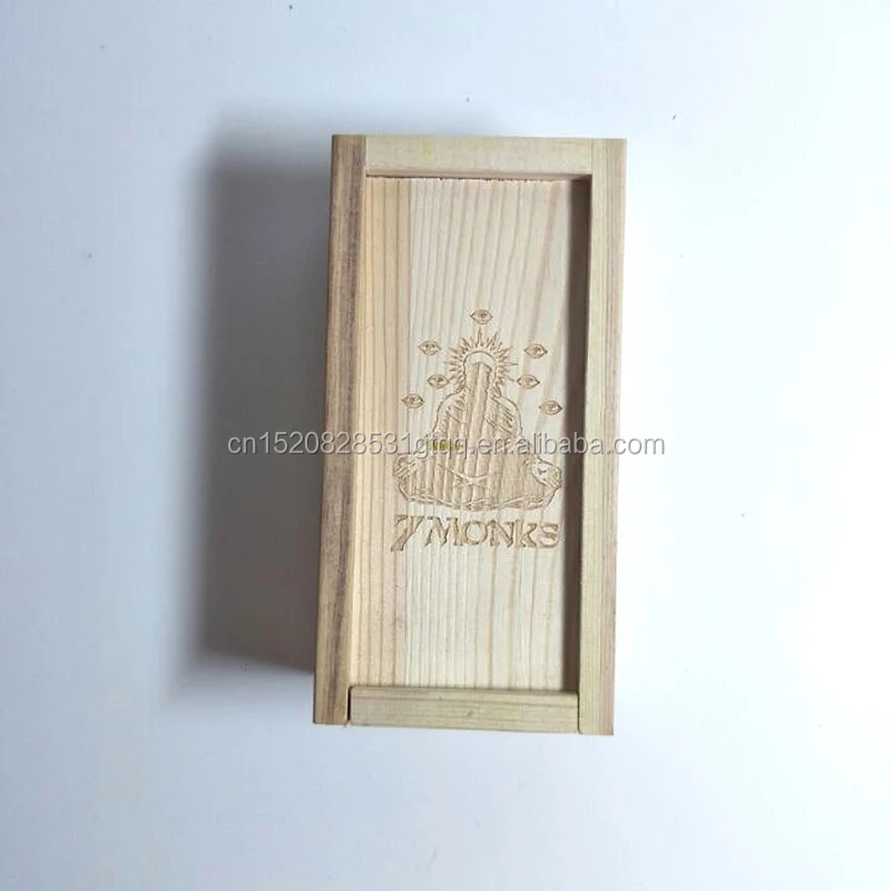 Workshop actual filming Exquisite mini - slide lid wooden gift box FOR christmas gift