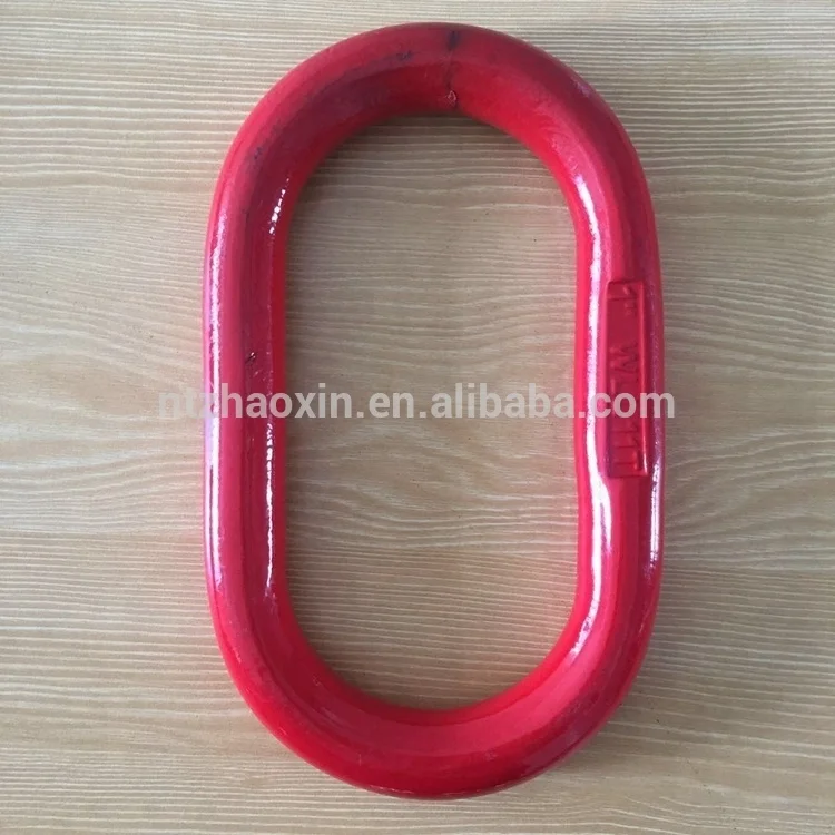 
G80 forged alloy welded master link 