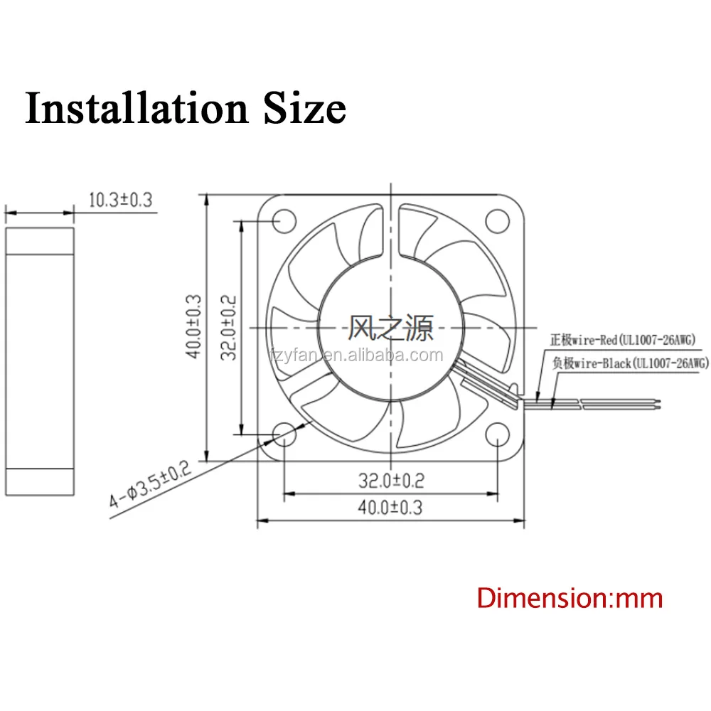4010 4 см 40 мм Осевой поток 2pin 5 в 12 В 24 в 40x40x10 мм маленький бесщеточный бесшумный вентилятор постоянного тока