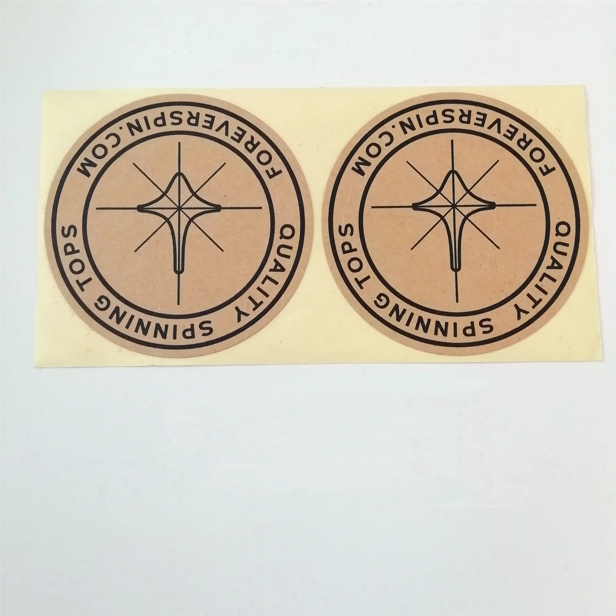 
Custom manufacture Self-adhesive Best price High Quality hard kraft paper label craft paper sticker printing 