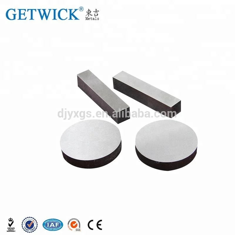 Customized any shape components pure tungsten block 1kg tungsten cube