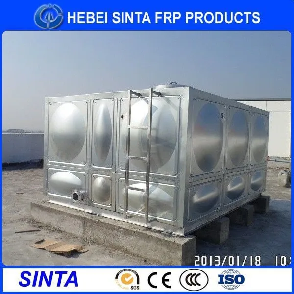 низкая цена экологической секционные frp врп бак