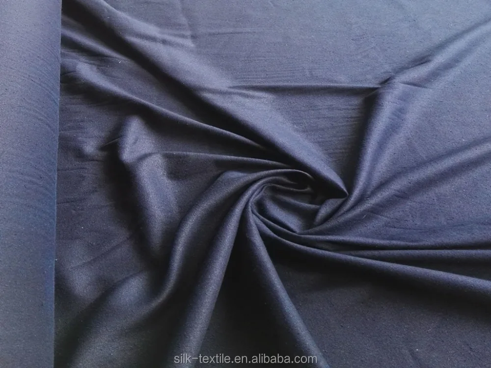
100 noil poplin raw silk fabric 