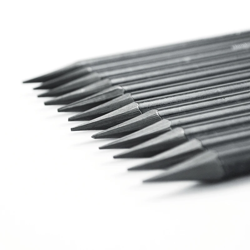 LEADUR Low price custom logo pencils graphite 4B 6B woodless pencil sketch drawing pencil set