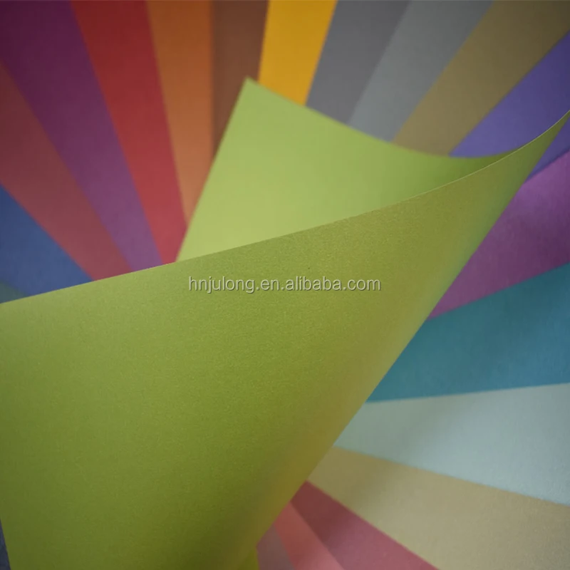 
250g elegant pastel color pearl paper with double face coated 