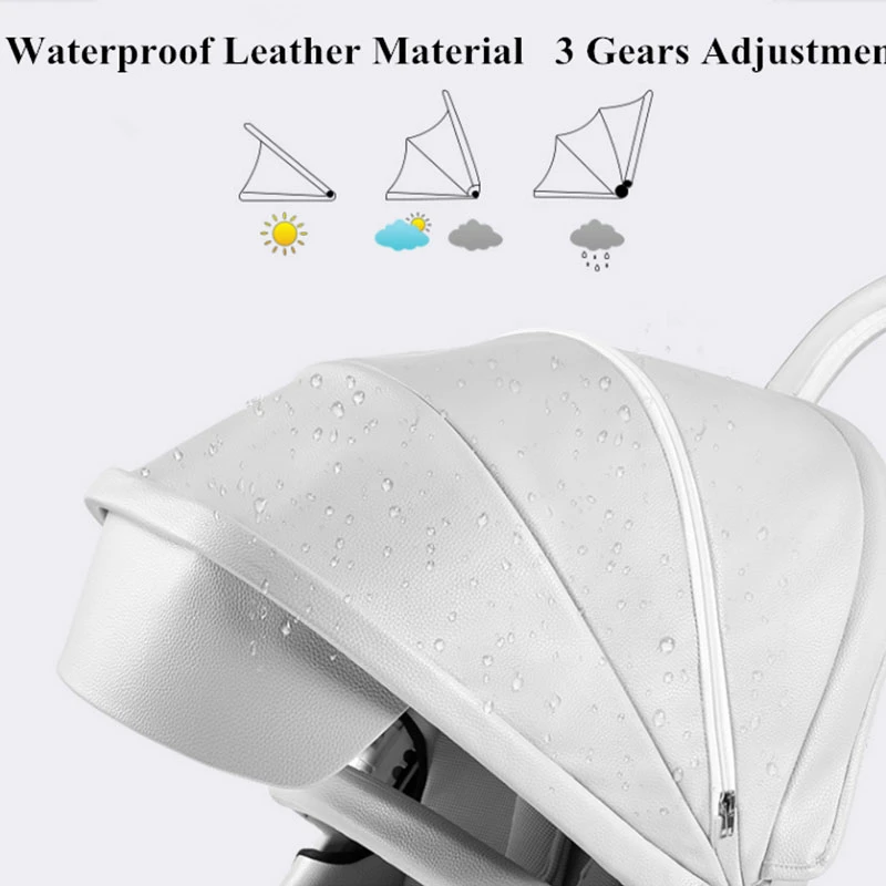 2 in 1 360 degrees hot mom baby stroller with sleeping basket