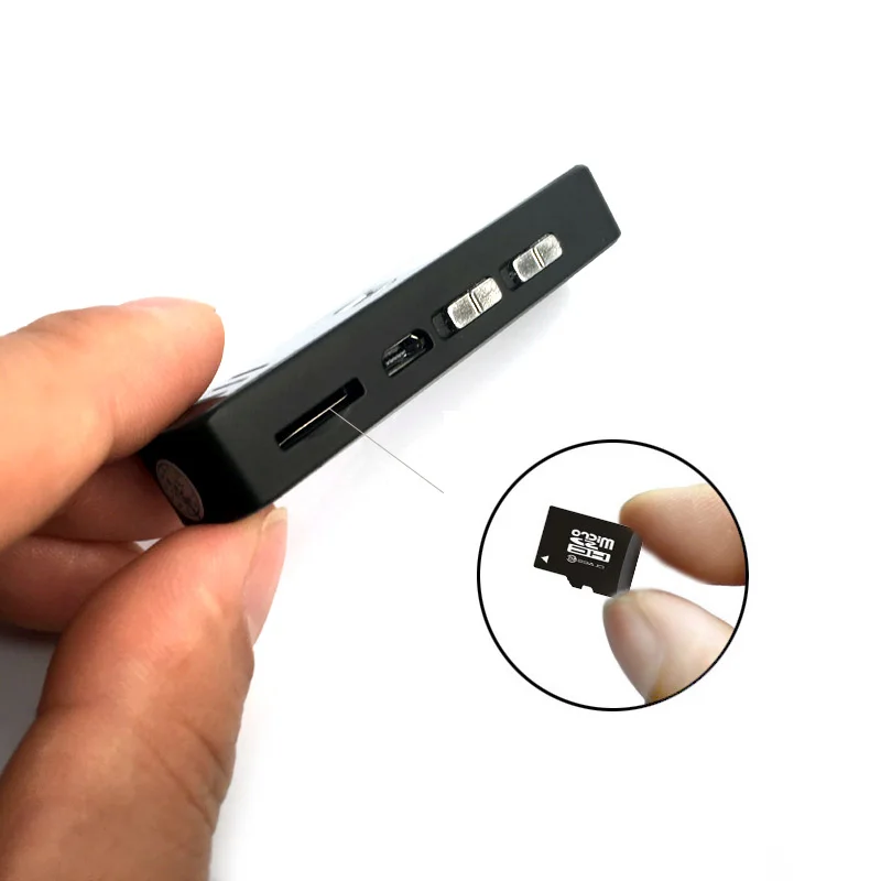 SK007 Mini Professional Digital Audio Voice Recorder Support Sound playback with Speaker