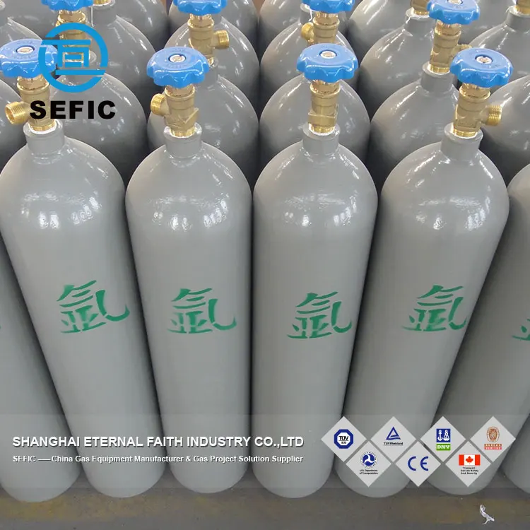 Газовый баллон производитель сефик ISO9809-3 сварочный газовый 10L 40L 50L степень чистоты газообразного аргона цыллиндр стоимость