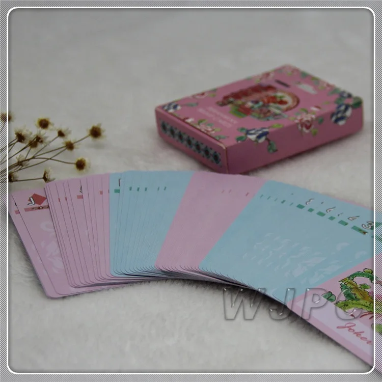 WJPC-Custom Printed Black 2 Deck Pvc Playing Card Design Custom Transparent Plastic Poker Card