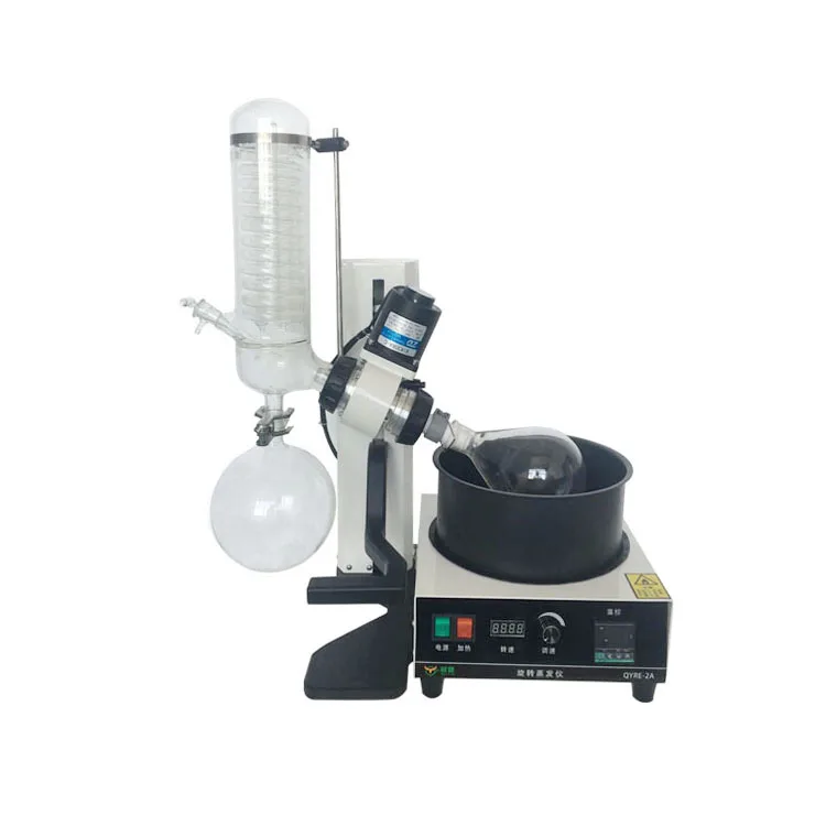 Lab rotary evaporator Manufacturer Direct Selling 2L Small Rotary Evaporator Efficient Home Distillation Equipment