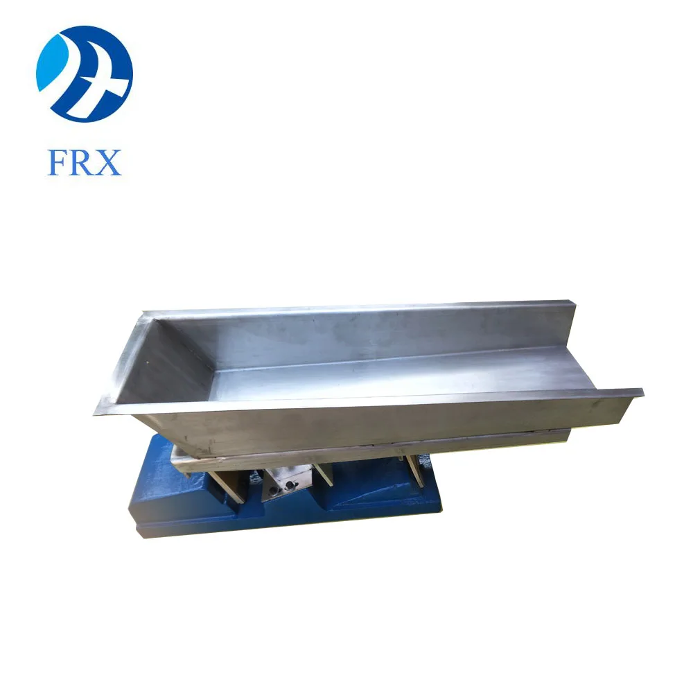 Electromagnetic vibrator feeder equipped with hopper, linear screen machine