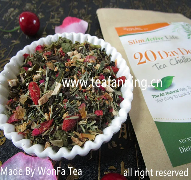 Herbal tea for lose weight and body detox skinny