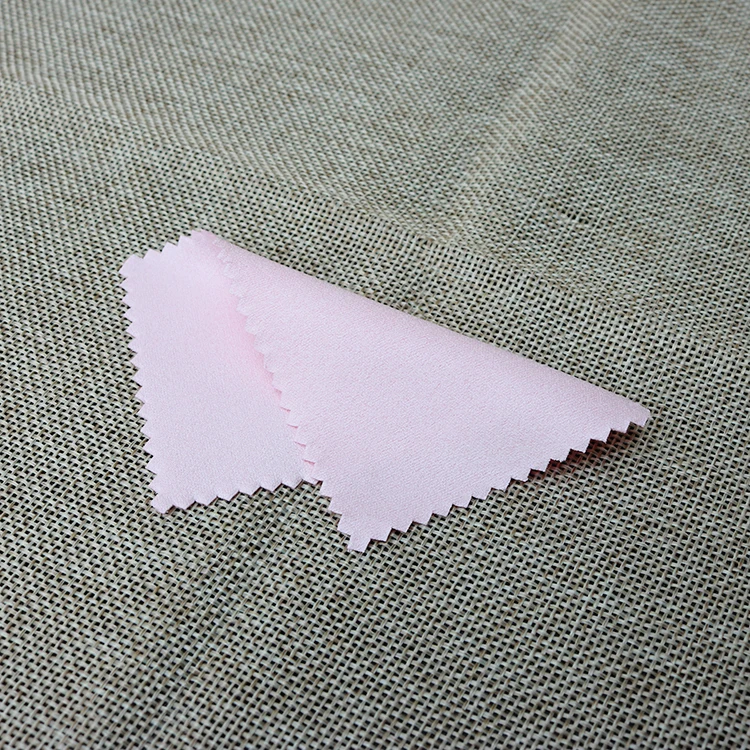 Custom Gold Polishing Cleaning Cloth With Logo Printing