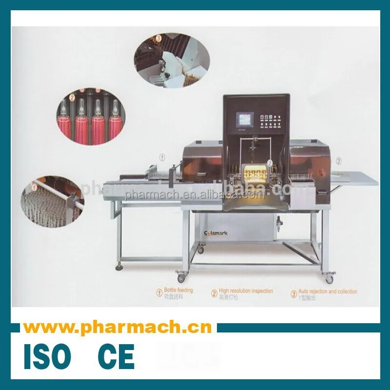 YJ-90A  semi-automatic ampoule vial inspection machine