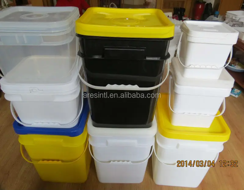 5 Liter bucket 5L square bucket