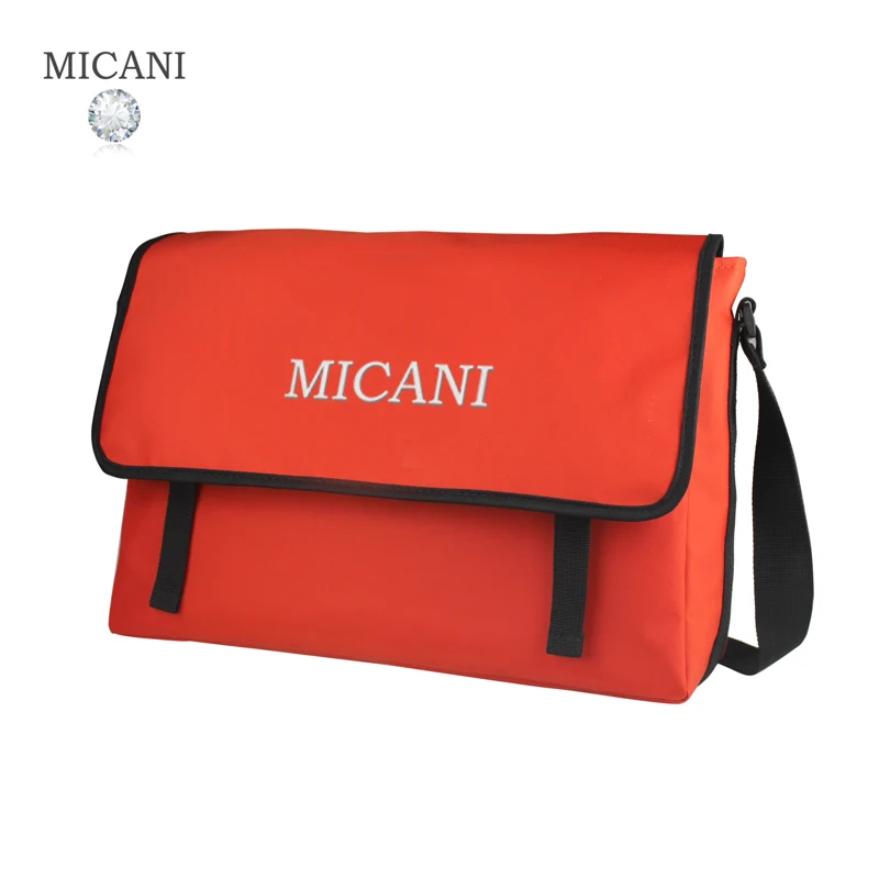 
Micani Hot Selling Custom Made Men Crossbody Bags Shoulder Crossbody messenger Satchel with Water Resistant Materials 