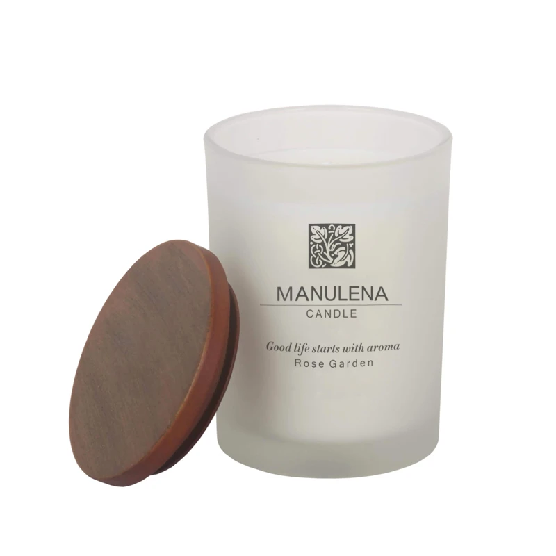 eco friendly aromatic pure soy wax scent candles with 13 flavors fragrance oil