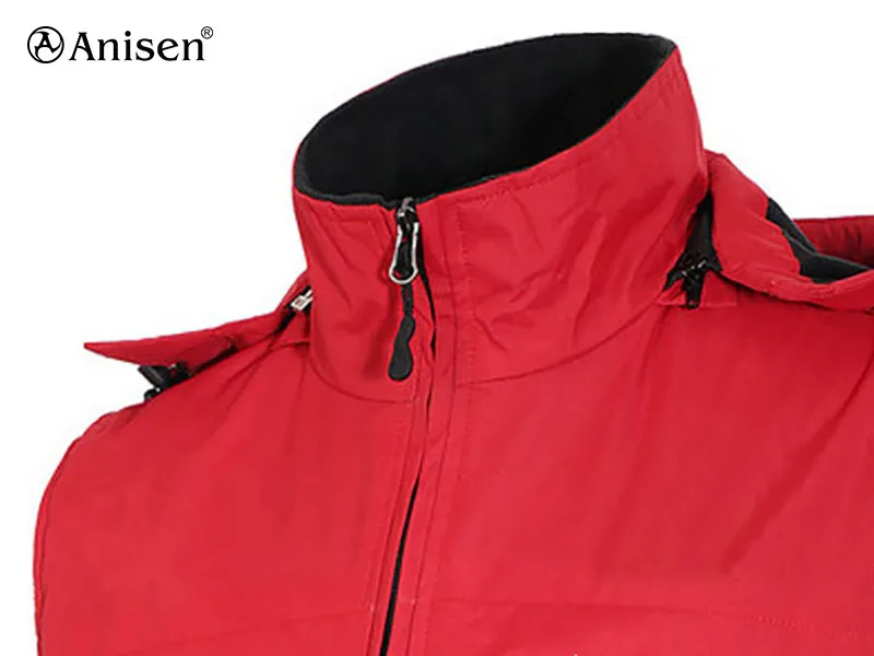 
wholesale custom men softshell vest outdoor waterproof windproof fashion vest with hood 
