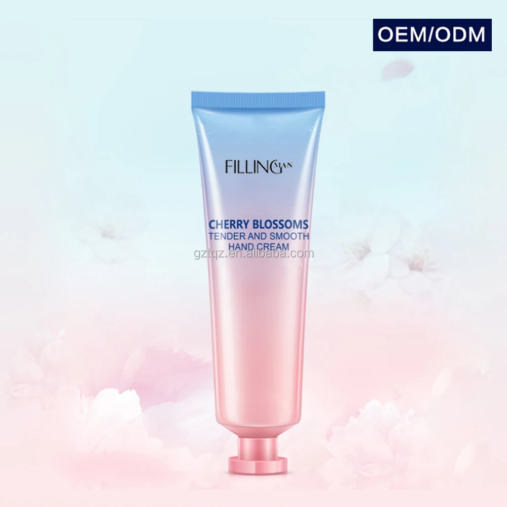 Private Label  Cherry Blossoms Moisturizing Nourishing hand cream lotion