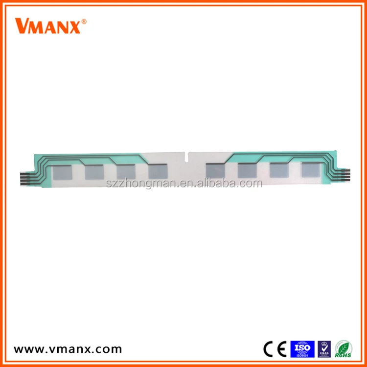 Vmanx Embossed Customized Smart Panel Wall Touch membrane Switch