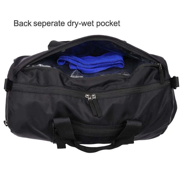 
Aosheng wholesale popular waterproof nylon packable sport travel foldable duffel bag 