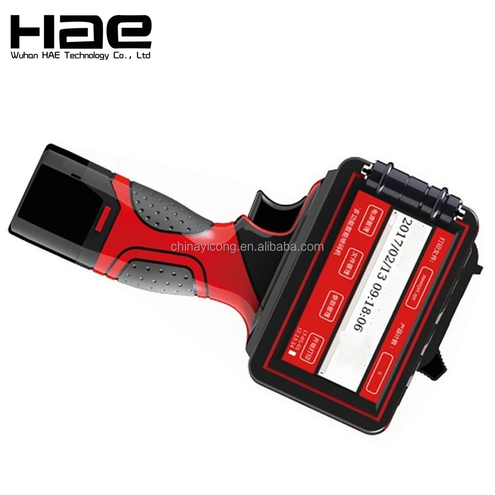 Ink Date Time Stamp Hand Held Inkjet Expiry Date Marker Coding Machine