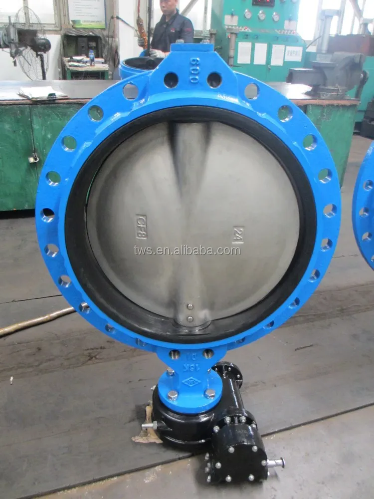 DN600 TWS Producing Marine Steel Butterfly Valve