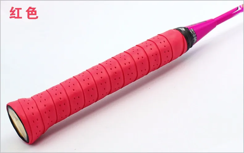 Tacky surface and durable squash grip