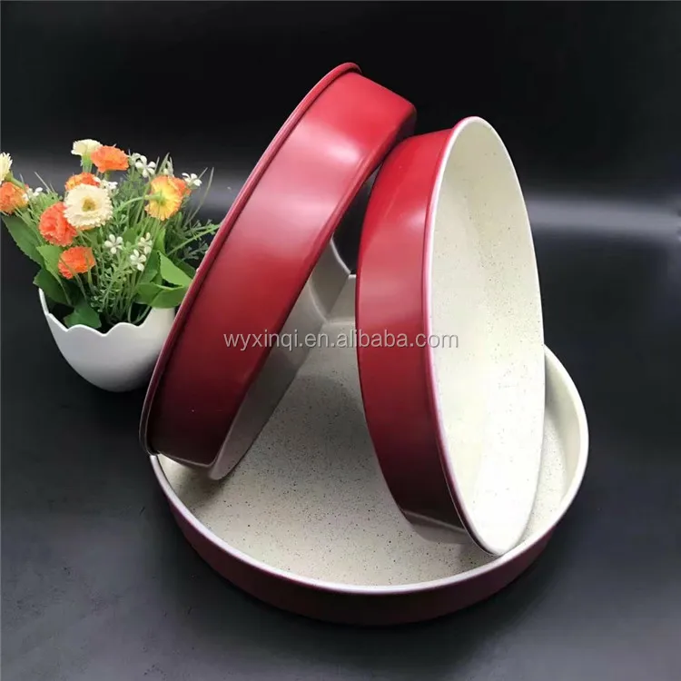 Whitford Round Pizza Pan Ceramic Coating Carbon Steel deep pizza tray cake baking pan