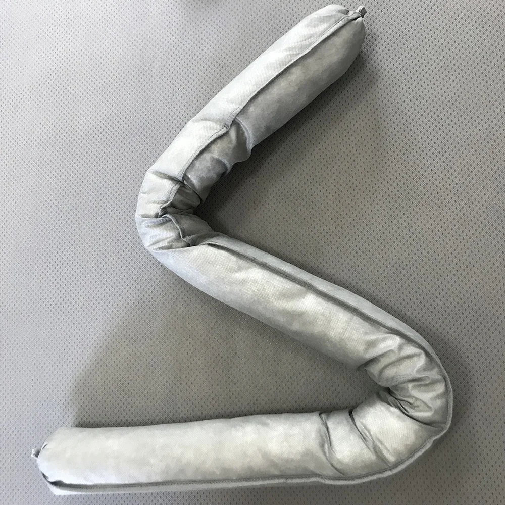 Ecofriendly 100% PP Sheet Roll PP Felt Towel Seal For Shock Loos Natur Spill Oil Absorb Sock