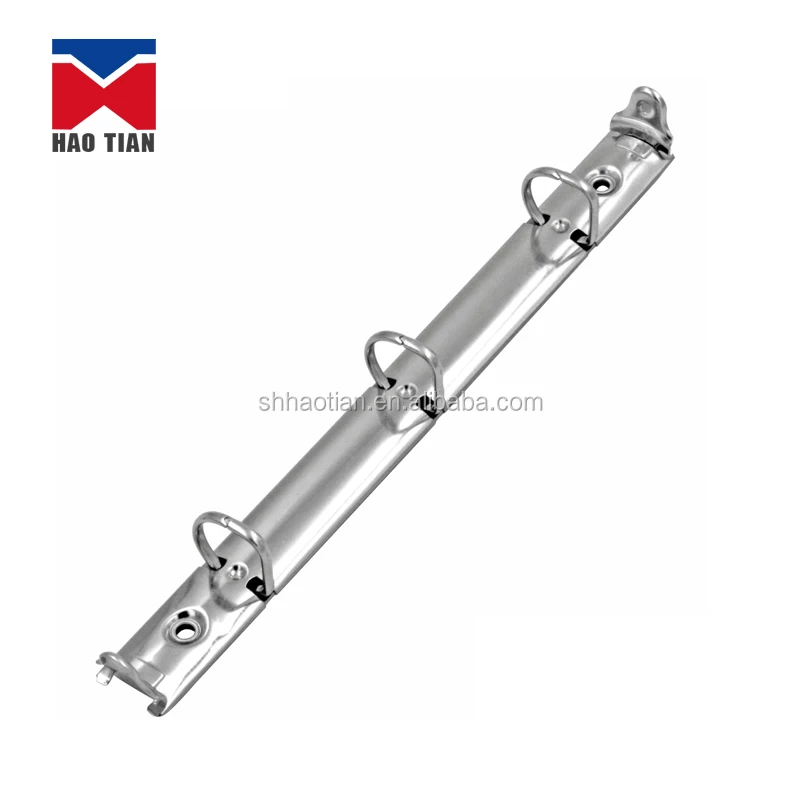 Nickel-free metal D shape 3 ring binder parts