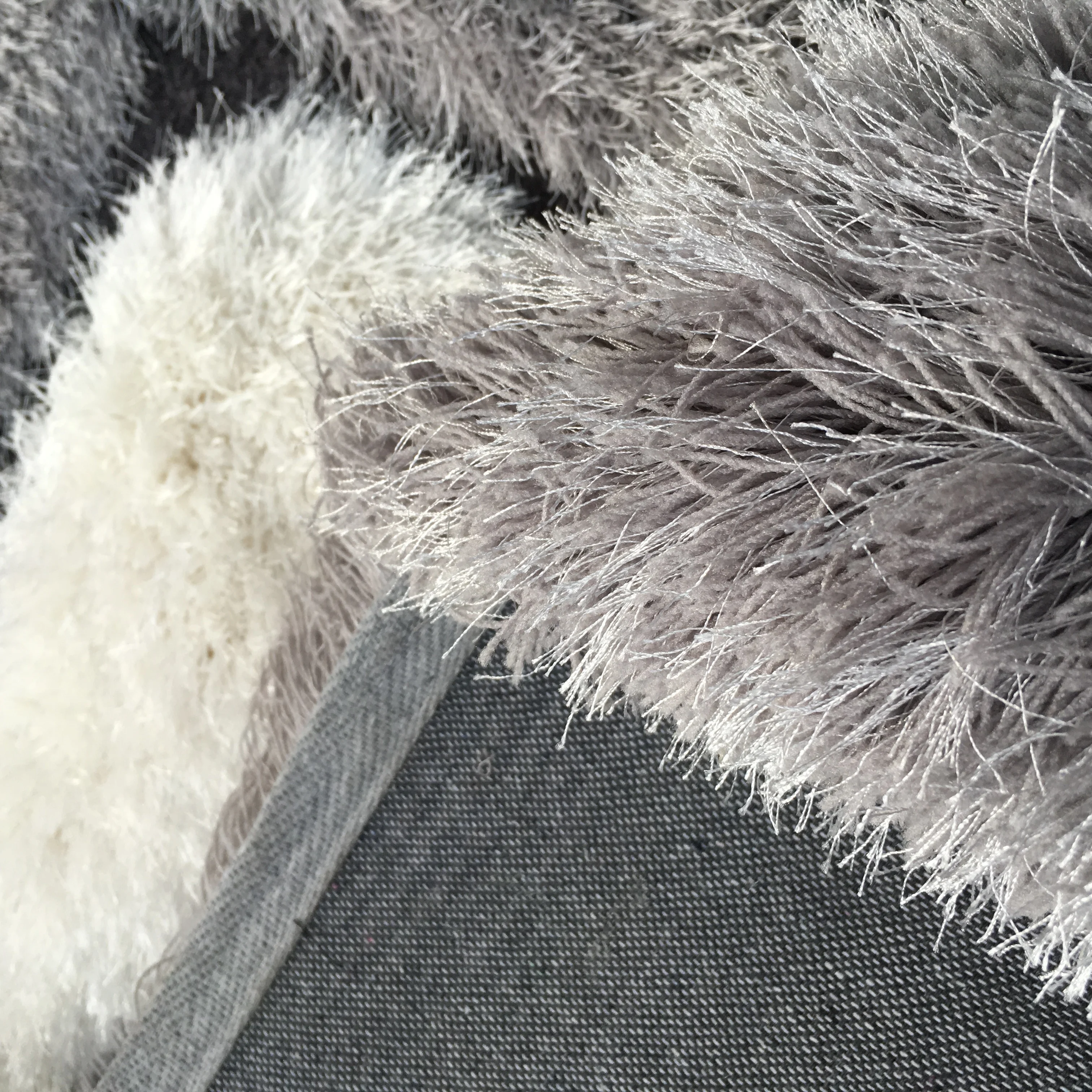 New arrival modern area luxury Extra Large area size big wave 3D living room rugs carpet