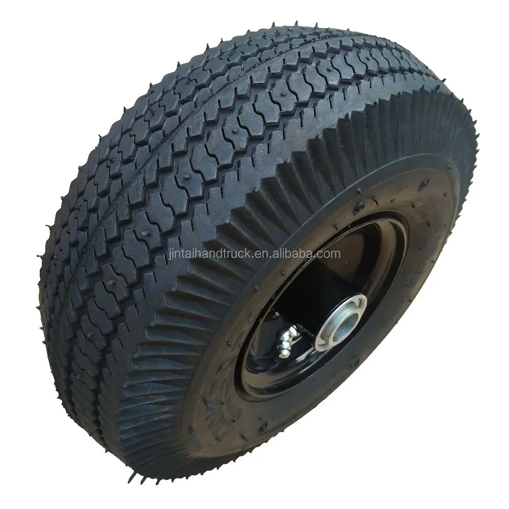 4.10/3.50-4 hand truck wheels tubeless pneumatic tire 410/350-4