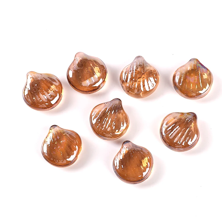 500g Wholesale New Colorful Shiny Glass Beads For Decoration