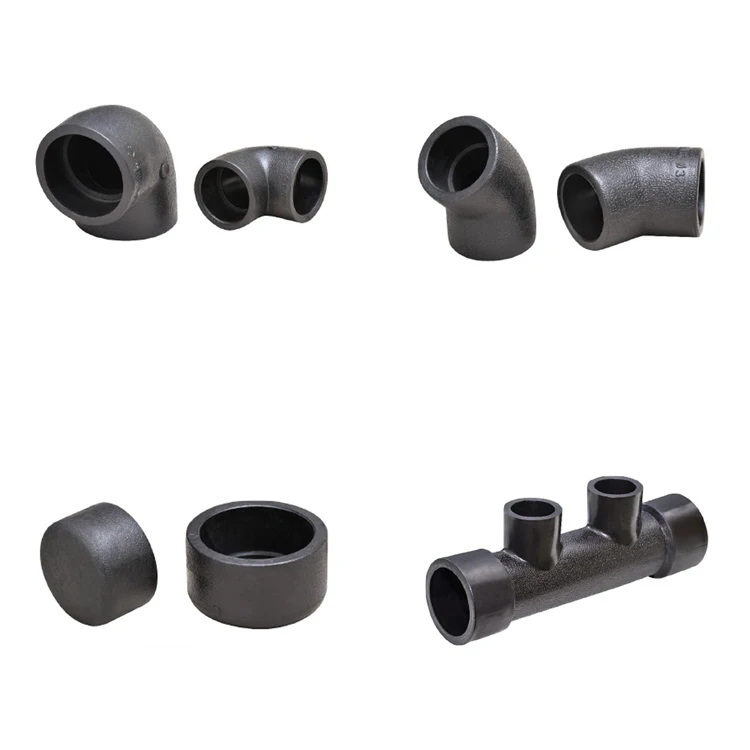 pe hdpe pipe fittings socket bend 90 degree elbow