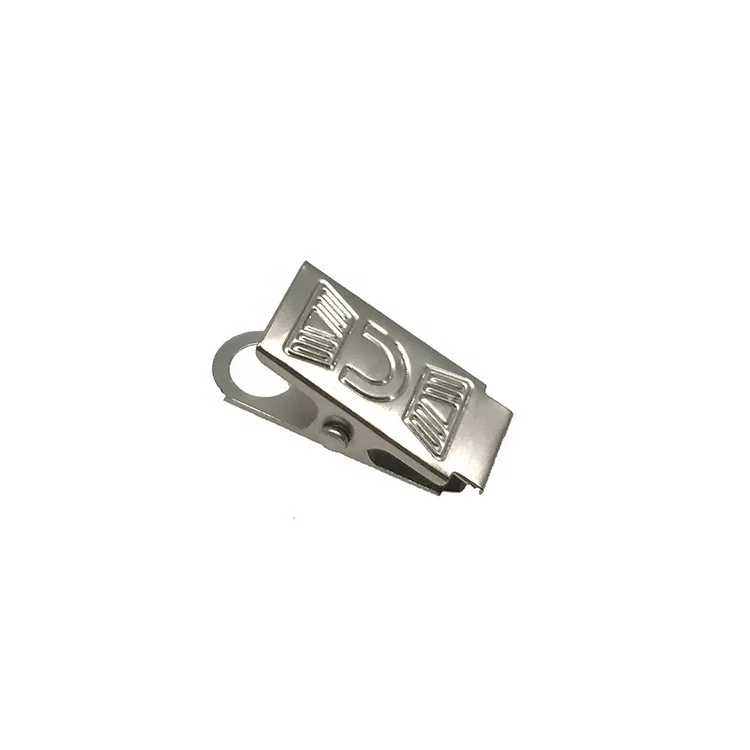 Wholesale Different Sizes Nickel Color Iron Clip Name Tag Clip For Card Holder