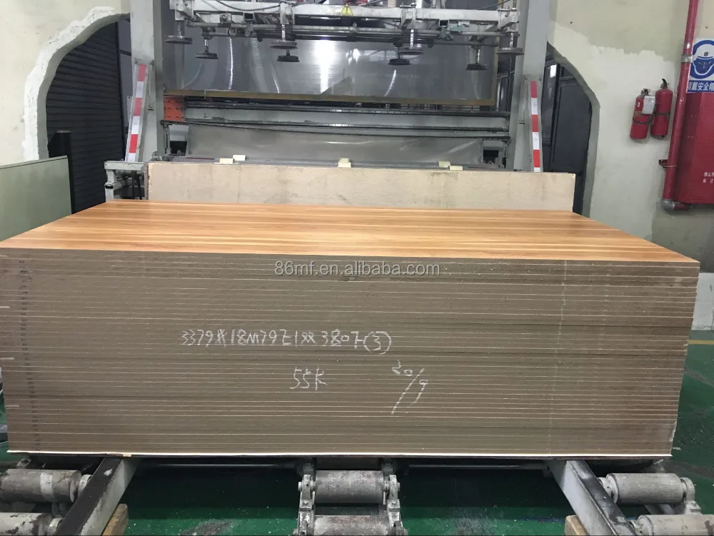 
15mm 25mm furniture grade beech color melamine mdf panel 