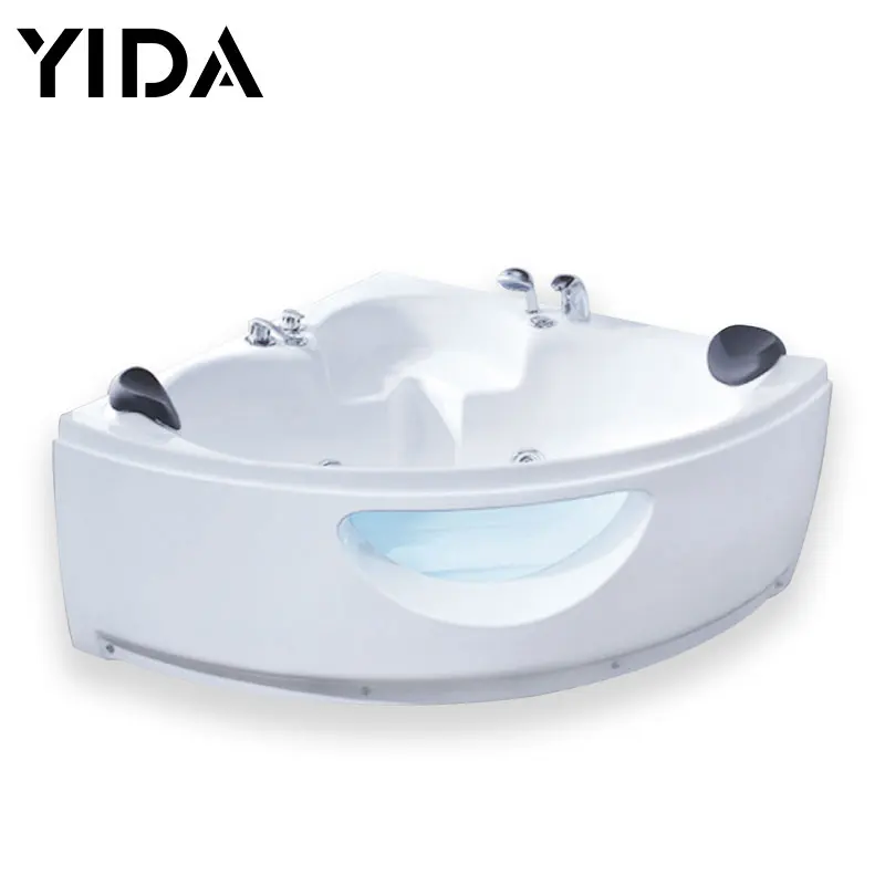 Corner acrylic hydromassage whirlpool massage bath tub Philippines bathtub