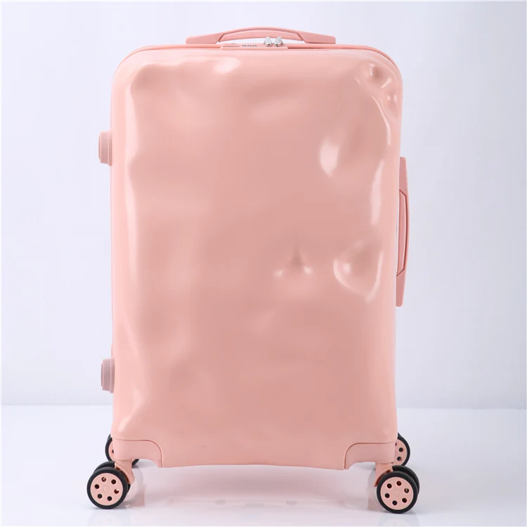 China new products travel trolley luggage of fashionable design bag and unisex luggage set with wholesale price
