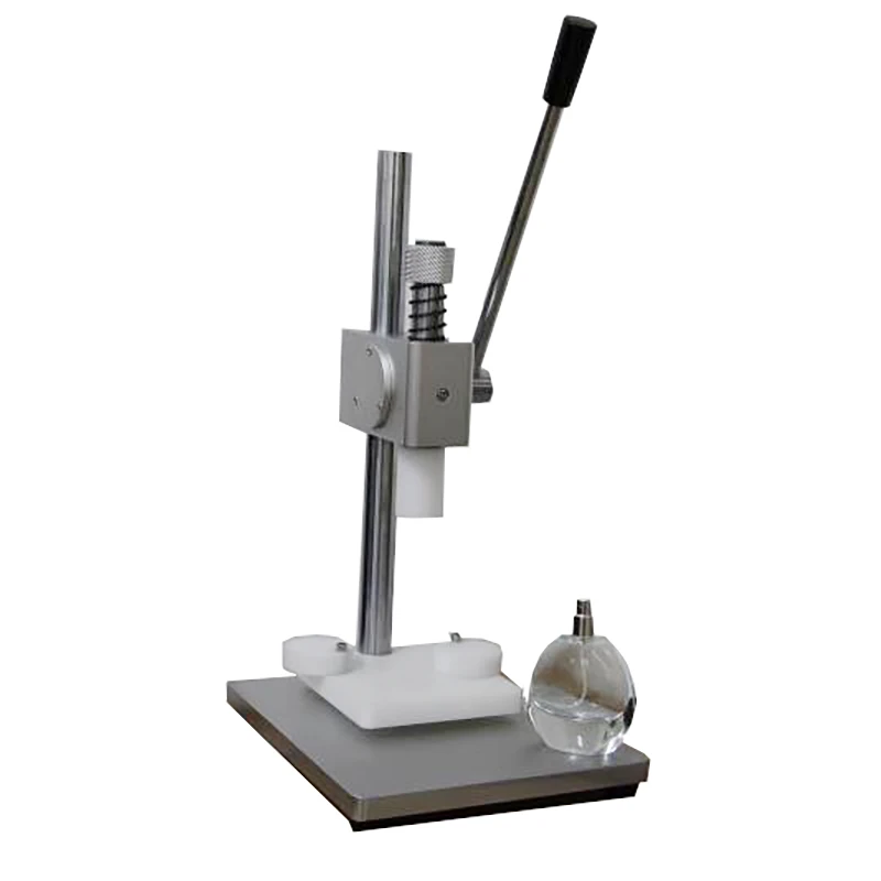 High quality Desktop manual perfume collar press machine
