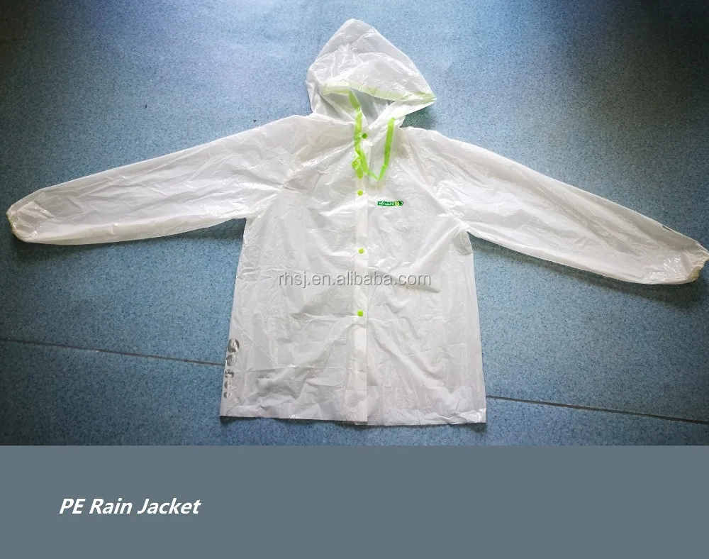 Wholesale PE disposable lab coat visitor protect coat