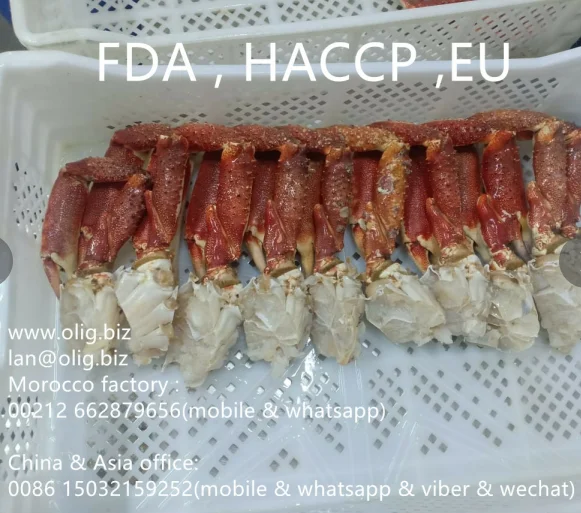 
Hot Selling High Quality frozen king crab claw arm cooked for sale 