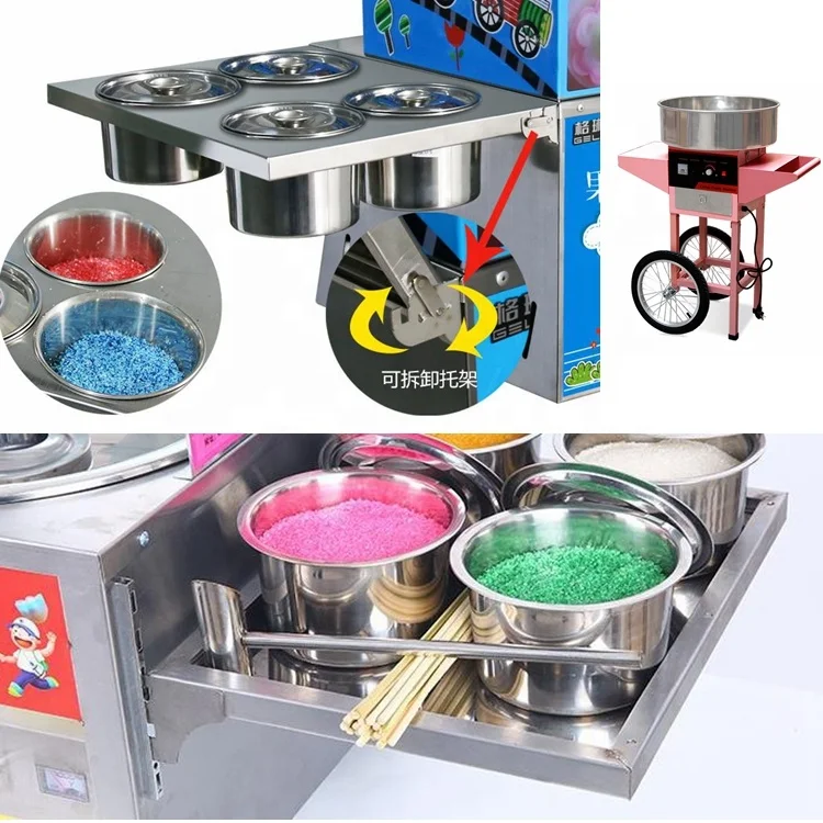 electric suger home Single disk  cotton candy machine