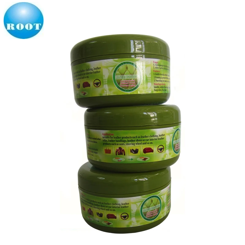 Multi-purpose leather cleaning and care Eco-friendly high quality leather care cream for sofa,cars,bag,jacket