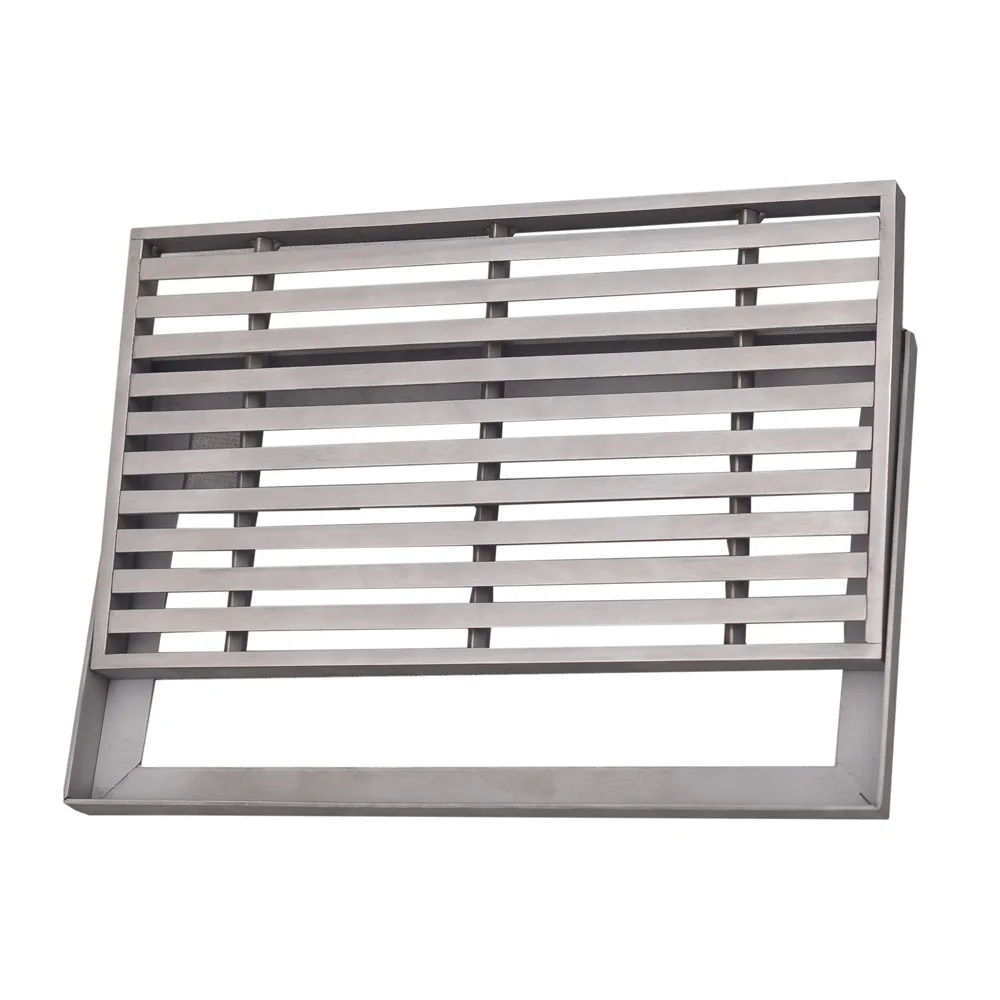 Factory manufacturing stainless steel walkway grating floor drain grate