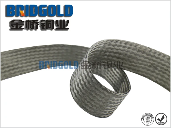 flexible alpha flat copper braid wire