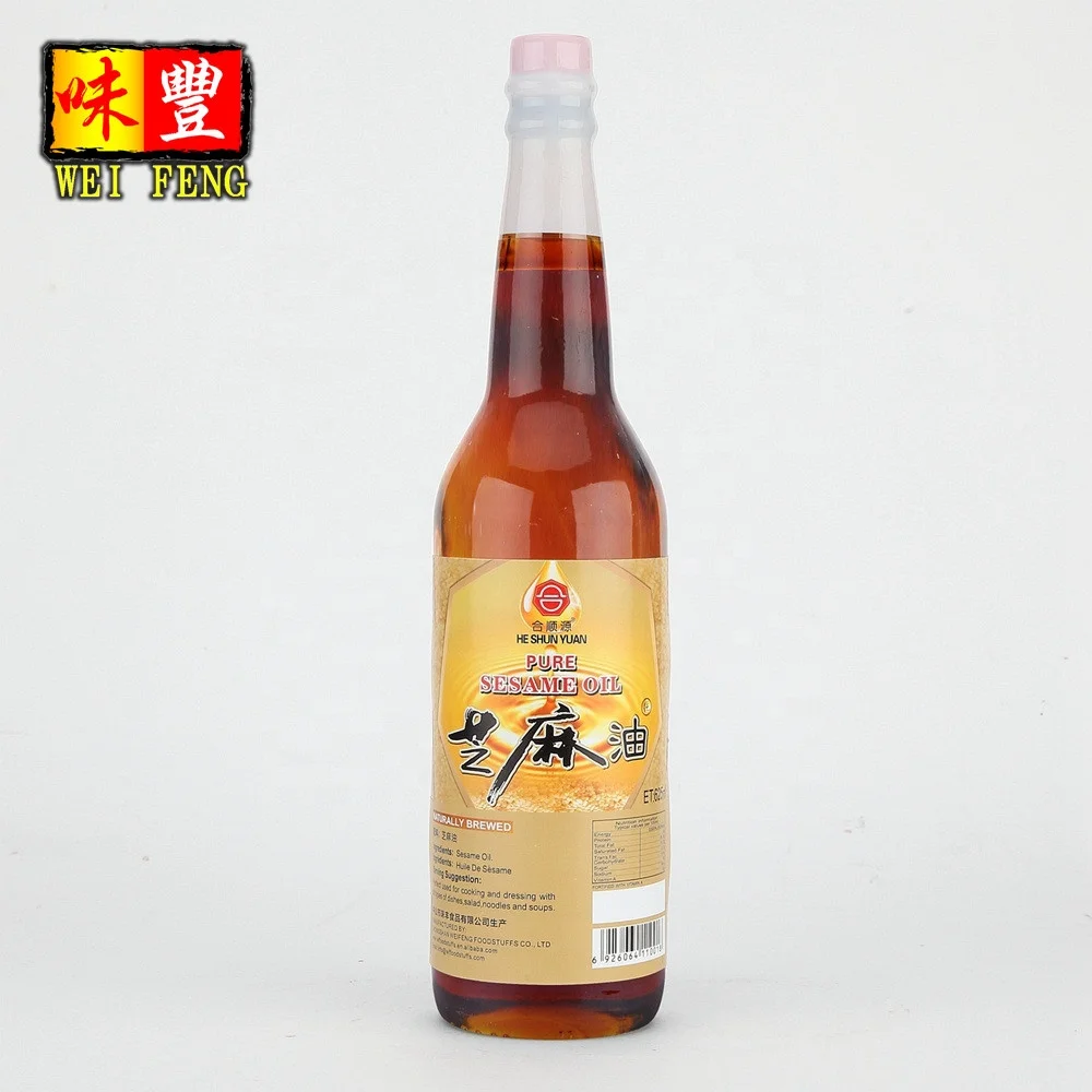 HACCP Certification Customization Private Brand Label OEM Cooking Oil Sesame Oil