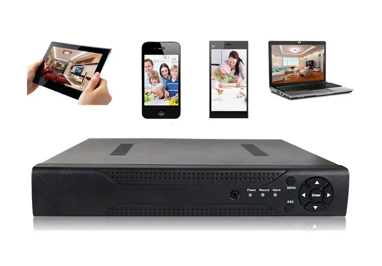  Оптовая продажа высокое качество 5 в 1 1080p p2p XMeye 4 канала H.264 full HD видеорегистратор для камеры